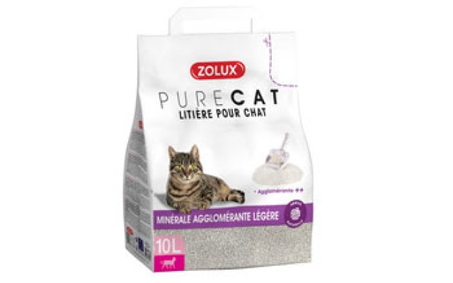 Klontervormende lichte kattenbakvulling Purecat ref. 476 312