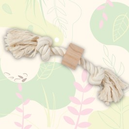 Jouet corde 2 noeuds Wild